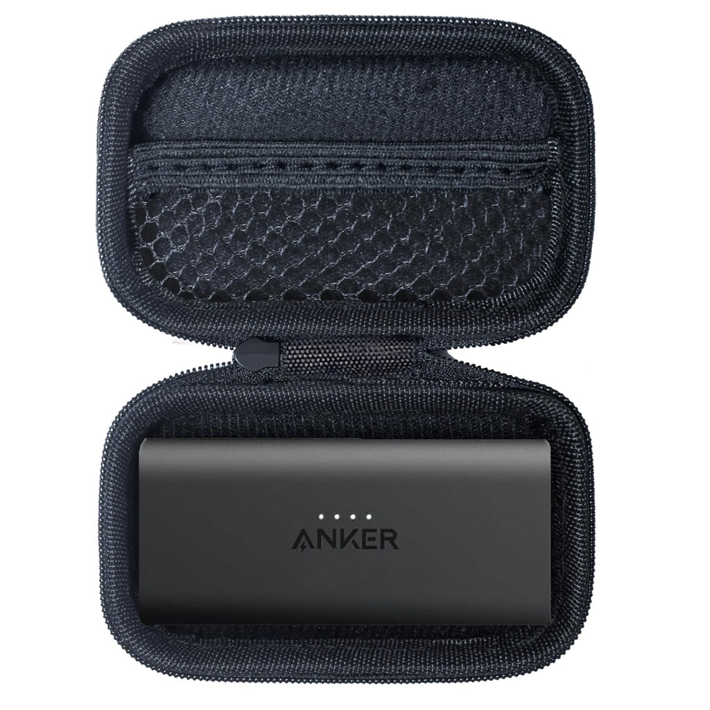 Case Replacement with Anker Nano 621 Hard Travel Case for Anker 621 Power Bank 5000mAh MFi Certified Portable Charger Bag Case Only (Black)