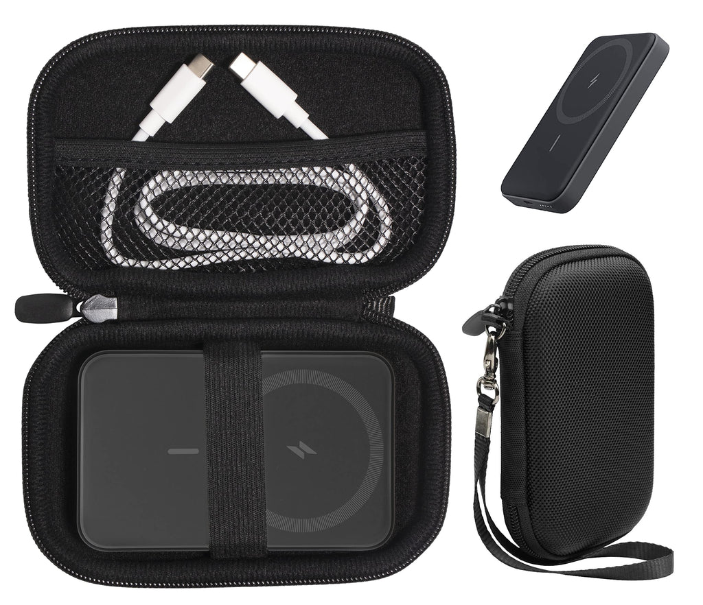 CaseSack Case for Anker 622 Magnetic Wireless Portable Charger (MagGo) 5000mAh Foldable Magnetic Battery